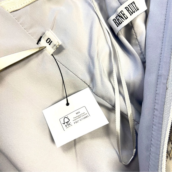 RENE RUIZ ALICIA FORMAL STRAPLESS DRESS - Picture 5 of 12